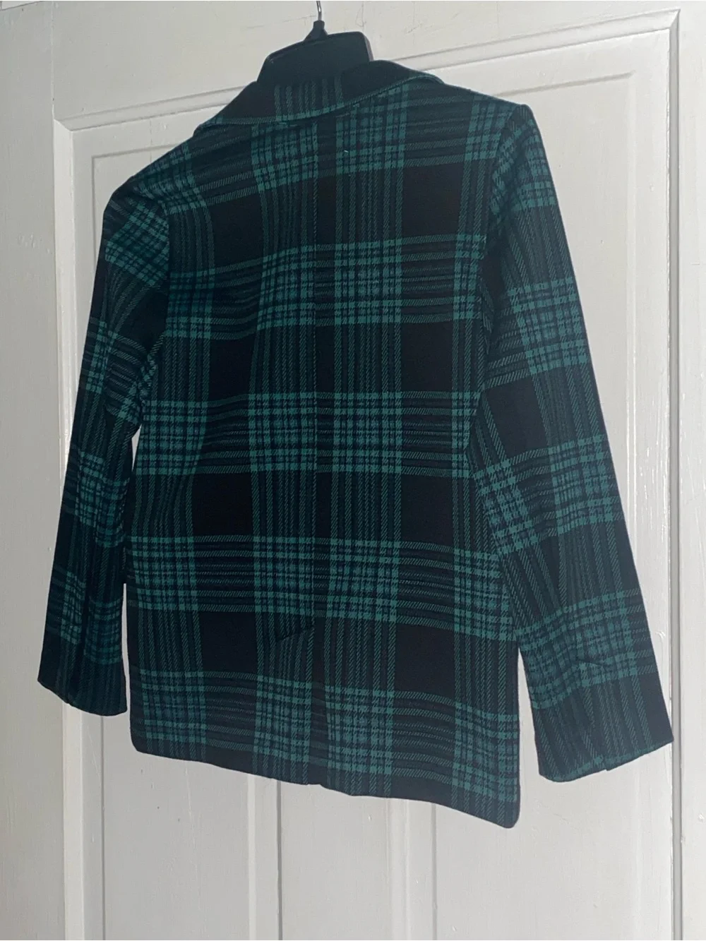 Free Assembly Girls Tartan Double Breasted Blazer and Flared Pant Set Sz 6/6x